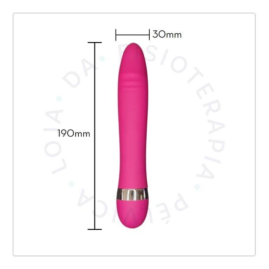 Vibra Ponto G com glande 02 Vibrador Ponto G recarregável