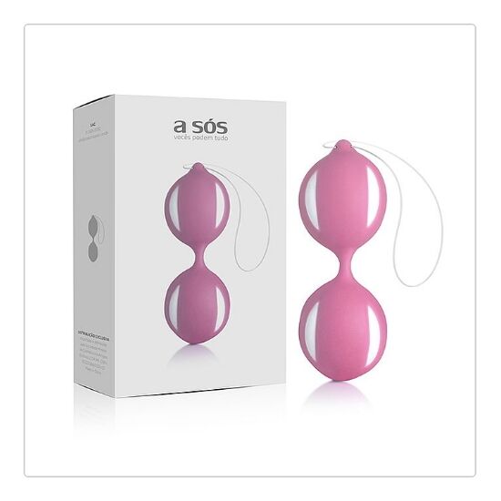 Smart Loveball em Silicone de Grau Médico na cor Rosa 01