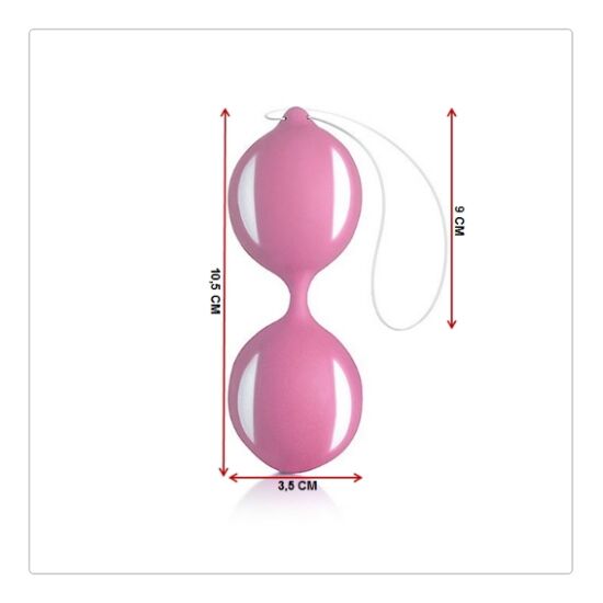 Smart Loveball em Silicone de Grau Médico na cor Rosa 03
