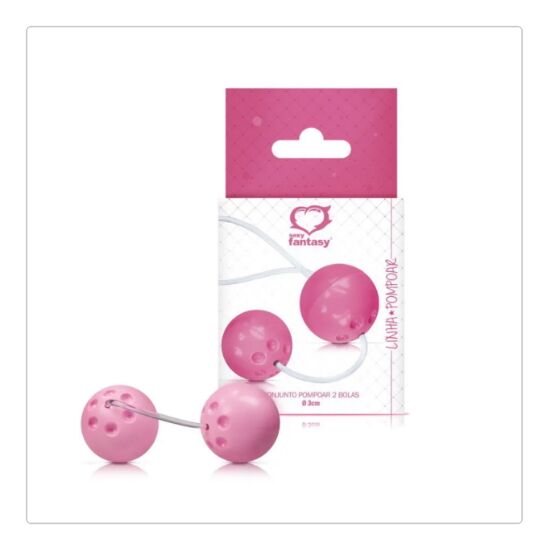 Ben-Wa Sexy Fantasy Conjunto com 02 Bolas - Cores Sortidas 01