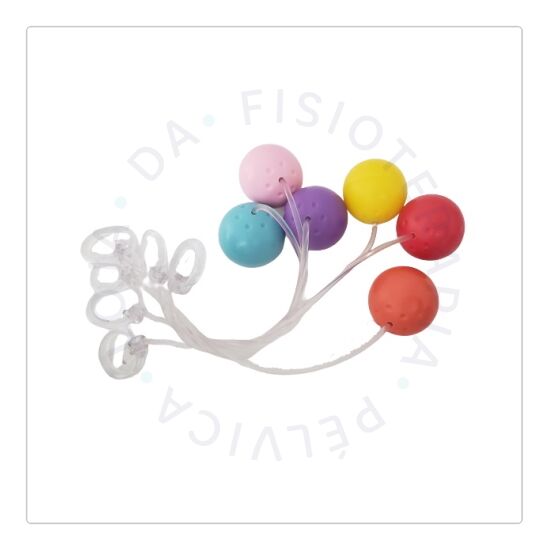 Kit 1 Bolinhas de pompoar e ginástica íntima