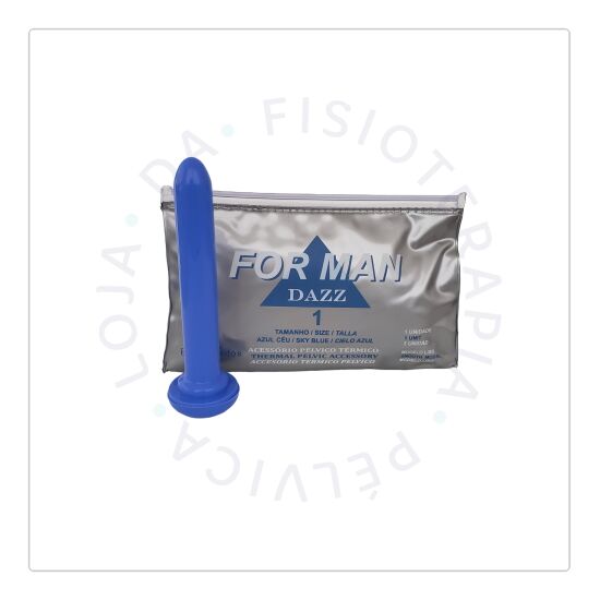Dazz Azul Escuro Dilatador vaginal térmico