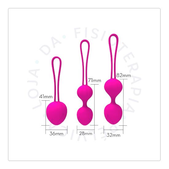 Kit de pesinhos de Pompoarismo pink_02 Kit de pesinhos de Pompoarismo