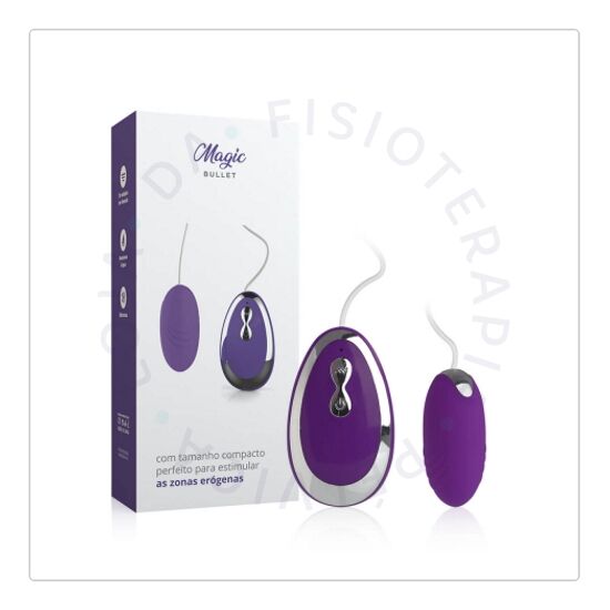 Bullet Magic Lilás Vibrador Multivelocidade
