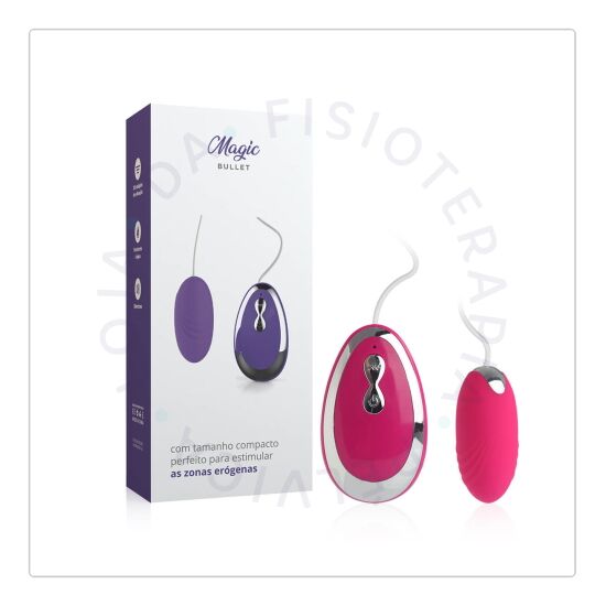 Bullet Magic Rosa Vibrador Multivelocidade