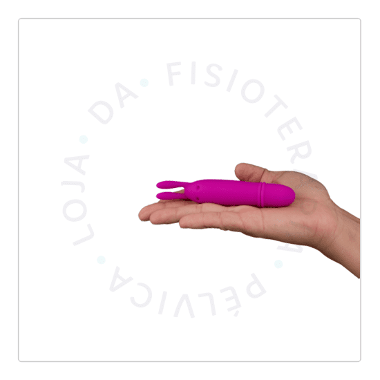 Mini cápsula vibratória rabbit roxa 13cm_02 Mini cápsula vibratória rabbit