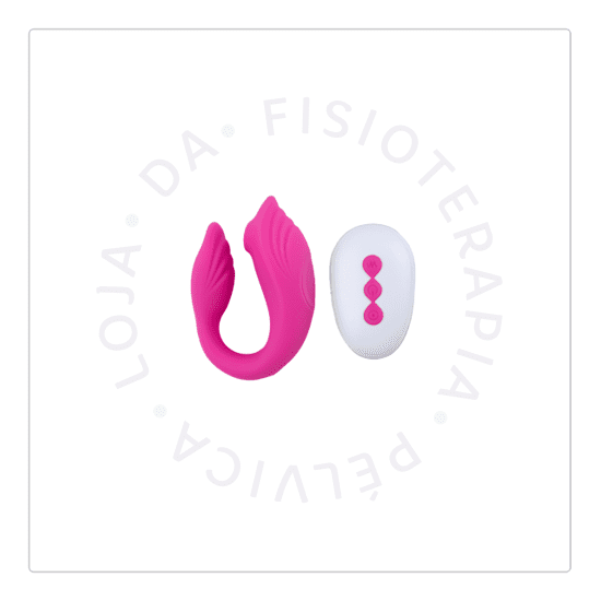 Vibrador casal com estimulador clitoriano pink_03 Vibrador casal com estimulador clitoriano
