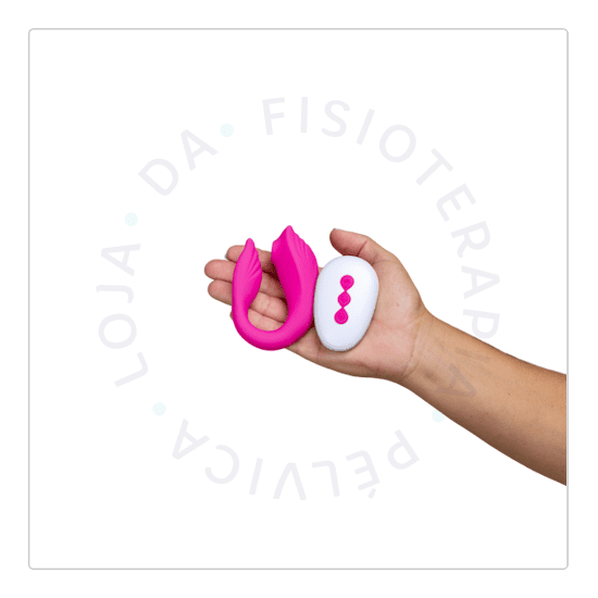 Vibrador casal com estimulador clitoriano pink_04 Vibrador casal com estimulador clitoriano